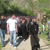 ატენის სიონი. დეკანოზი იოანე ჩიგოგიძე მრევლთან ერთად