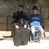 ატენის სიონი. დეკანოზი იოანე ჩიგოგიძე შვილთან გიორგი ჩიგოგიძესთან ერთად