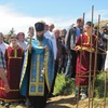 ყოვლადწმიდა ღვთისმშობლის მიძინების ტაძრის სამრეკლოს საფუძვლის კურთხევა ( სოფელი დიღომი )