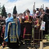 ყოვლადწმიდა ღვთისმშობლის მიძინების ტაძრის სამრეკლოს საფუძვლის კურთხევა ( სოფელი დიღომი )