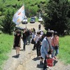 ყოვლადწმიდა ღვთისმშობლის მიძინების ტაძრის სამრეკლოს საფუძვლის კურთხევა ( სოფელი დიღომი )