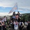 ყოვლადწმიდა ღვთისმშობლის მიძინების ტაძრის სამრეკლოს საფუძვლის კურთხევა ( სოფელი დიღომი )