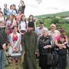 ყოვლადწმიდა ღვთისმშობლის მიძინების ტაძრის სამრეკლოს საფუძვლის კურთხევა ( სოფელი დიღომი )