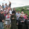 ყოვლადწმიდა ღვთისმშობლის მიძინების ტაძრის სამრეკლოს საფუძვლის კურთხევა ( სოფელი დიღომი )