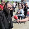 ყოვლადწმიდა ღვთისმშობლის მიძინების ტაძრის სამრეკლოს საფუძვლის კურთხევა ( სოფელი დიღომი )